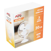 ATC HF3 Επιτραπέζιος Ανεμιστήρας 40W 30cm